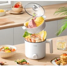 美的小煮鍋宿舍學生電煮鍋煮面多功能一體鍋火鍋家用小型寢室小鍋